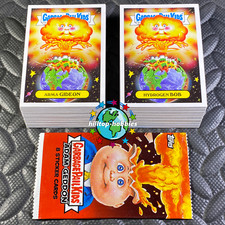2017 GARBAGE PAIL KIDS ADAM-GEDDON 180-CARD COMPLETE BASE SET+WRAPPER adamgeddon picture