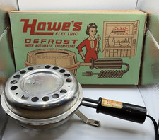 Vintage Electric Howe's Defroster for Refrigerator and Freezer Box picture