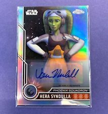 2023 Topps Chrome Star Wars - HERA SYNDULLA - Base Autograph - Rebels, Phoenix picture
