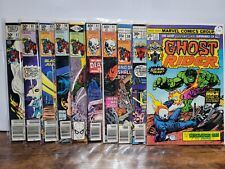 GHOST RIDER MARVEL COMIC BOOK LOT 11 BOOKS  25 TO 50 CENT picture