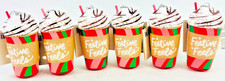 Hallmark Ornaments Festive Coffee Bundle Of 6 picture