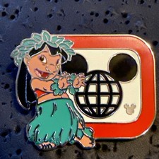 2025 WDW Hidden Disney D Lilo from Lilo & Stitch Wave B Trading Pin picture