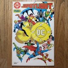 DC Spotlight #1 Preview Watchman, Dark Knight Returns, MASK, Dave Stevens 1985 picture