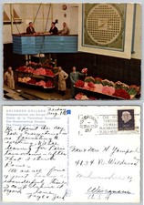 Aalsmeer Holland Flower Auction Market 1957 Postcard Photo picture
