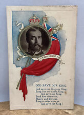 POSTCARD ROYALTY GEORGE V GOD SAVE OUR KING , Davidson bros. unposted picture