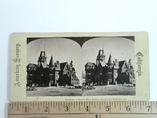 Residence of Mark Hopkins Stereoview American Scenery San Francisco 1870s picture