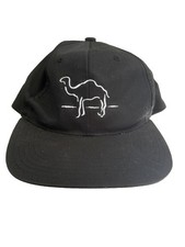 Vintage Camel Cigarette Hat Black Camel Logo Adjustable Snapback Cap picture
