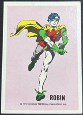 1974 National Periodical Warner Bros Wonder Bread - Robin picture