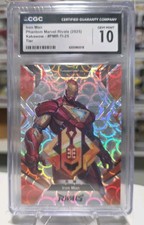 2025 KKW Phantom Marvel Rivals Iron Man- PMR-TI-25 Celestial Tier 2/5 CGC 10💎 picture