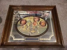 Seagram’s Mirror Seven Crowns Sports Collection Chicago Cubs Tinker Evers Chance picture
