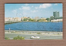 Vintage International Postcard Willemstead Queen Emma Pontoon Bridge Curacao picture