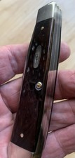 case 6254 trapper knife vintage 1985 bone handles picture