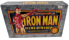 The Invincible Iron Man Mini Statues Classic and Retro 7” Bowen 2360 2002 NIP picture