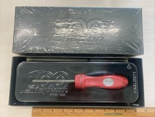 Snap-on SSDMR4BANV 100th Anniversary Ratcheting Hard Handle Screwdriver SM1110 picture