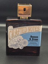 Crafted Notes Bourbon & Citron Eau De Toilette Spray 3.4oz Empty Bottle  picture