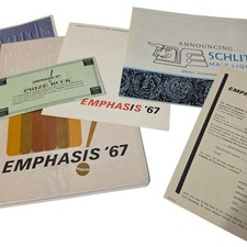 Schlitz Beer 1967 Emphasis 67 Sales Incentive Catalog Lot Vintage Breweriana picture