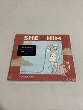 New Sealed She & Him Volume Two CD 2010 Zooey Deschanel picture