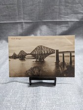 Vintage Forth Bridge Sepia Postcard by Valentine's Series UK picture