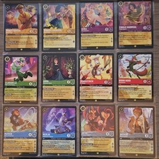 LORCANA #5 SHIMMERING SKIES COMPLETE BASE SET 1-204 NON FOIL SET. picture