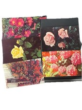 Lot of 5 Vintage Floral Postcards picture