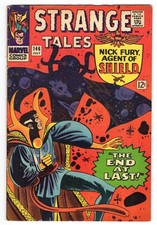 Strange Tales 146 1966 Marvel Comics VG+ 4.5 Eternity Cover Dormammu Nick Fury picture