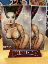 Hardlee Thinn Bride of Frankenstein 2 Book Color Set by Nate Szerdy /50 picture