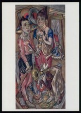 GDR OFFICIAL ART CARD - MAX BECKMANN FASTMACHT xb85 picture