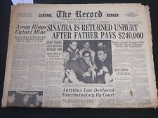 1963 DEC 11 THE RECORD NEWSPAPER - SINATRA IS RETURNED UNHURT - NJ - NP 2415 picture