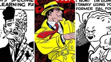 DICK TRACY lot of 5 vintage 1980s 70+ pages comic strip BOOKS by Chester Gould picture