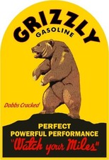 Grizzly Dubbs Cracked Gasoline New Sign 28