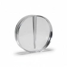 Solid Lucite Bud Vase 7.6