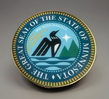 Great State of MINNESOTA STATE SEAL Challenge Coin ·IN STOCK· ·FAST SHIPPING· picture