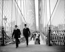 BROOKLYN BRIDGE Glossy 8x10 Photo Print New York City Poster picture