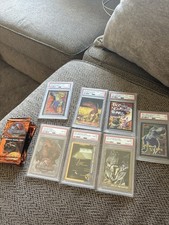 Jurassic Park Card Lot 7 PSA Graded Cards PSA 7 8 + 5 Jurassic Park III Packs picture