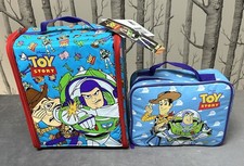 1995 Pixar Disney Toy Story Locker Bag/Backpack & Lunch Box w/Thermos picture