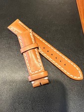 Breitling Genuine Calf 20-18Mm Gold Short Size picture