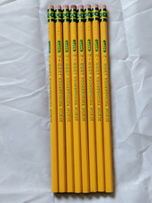 Vintage Dixon Ticonderoga 1388 No. 2 Soft Pencils - Lot of 8 Unsharpened USA picture
