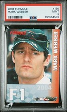 2004 FORMULE #150 MARK WEBBER PSA 9 picture