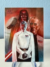 2026 Topps Star Wars Galaxy #23 Trinity of Evil 5/5 Red Refractor picture