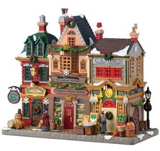 Lemax Mrs Cratchit's Christmas Shoppes w/Adapter #55314 BRAND NEW  picture