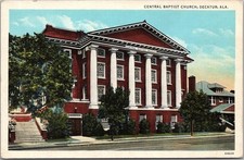 c1930s DECATUR, Alabama Postcard