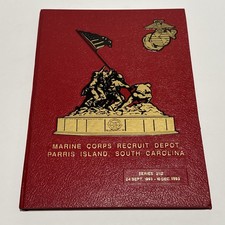USMC Marine Corps Recruit Depot Book 1993 Company E Platoon 2112, 2113, 2114 picture