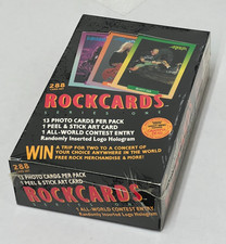 💥 BRAND NEW Brockum 1991 Rock Cards Sealed Box Heavy Metal Winger Poison 💥 picture