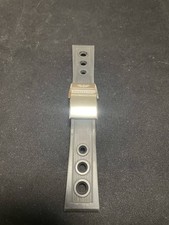 Breitling Montbrillant Automatic 42mm Black Rubber Strap Buckle Set Good Used picture
