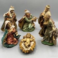 Vintage Fontanini 6-pc Nativity Set, Italy picture