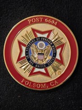 Post 5504 Folsom California Challenge Coin picture