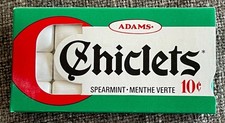 Vintage 1970’s CHICLETS SPEARMINT flavor Unopened NOS From Canada picture