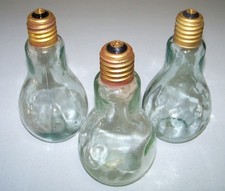 3 Vintage Large Light Bulb Shape 9