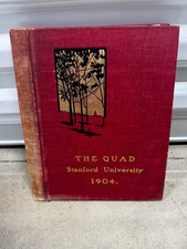 Stanford University The Quad 1904 Red Yearbook Annual picture