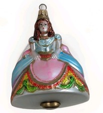 Vtg Kurt S. Adler Polonaise Collection Cinderella Hand-Blown Glass Christmas picture